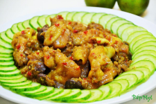 Gà xào xả ớt 
